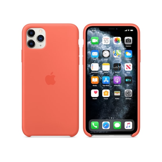 Θήκη iPhone 11 Pro Max - Apple Silicone Case - Clementine (Orange) image 0