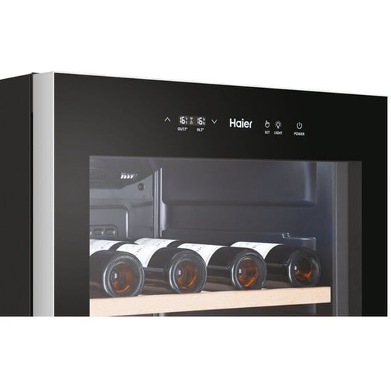 HAIER HWS188GAE για 188 Μπουκάλια Μαύρο Συντηρητής Κρασιών image 7