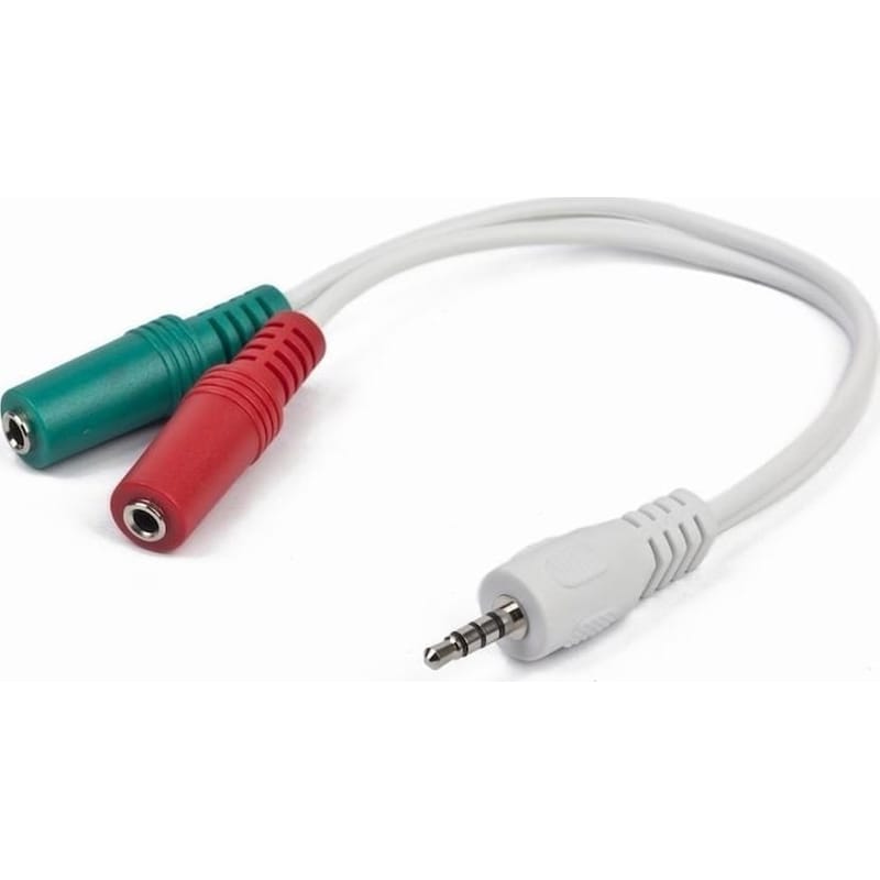 CABLEXPERT Αντάπτορας Cablexpert 3.5mm male σε 2x 3.5mm female Μαύρο