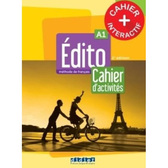 Edito A1 Cahier 2nd Edition (Cahier +Interactif) image 0