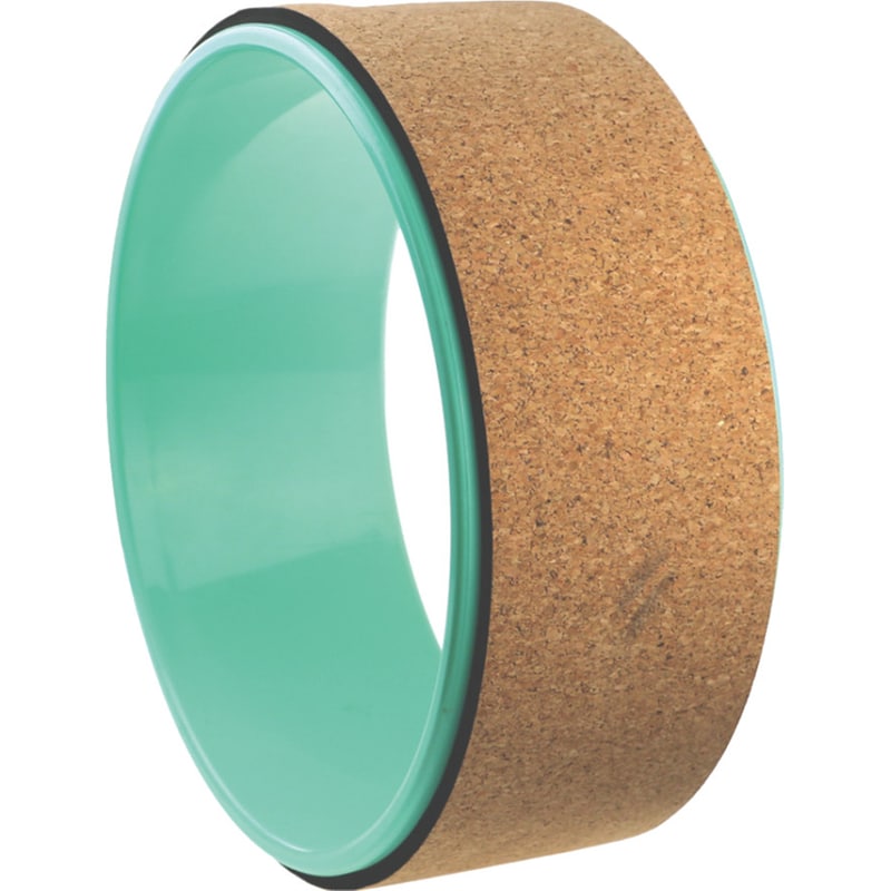 VIKING Yoga Wheel Viking C-3089 Cork 32 cm - Πράσινο/ Καφέ