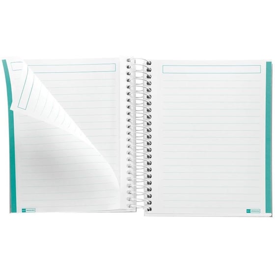 Τετράδιο Σπιράλ Miquelrius Α6 Messages Γαλάζιο 100 Φύλλων image 1