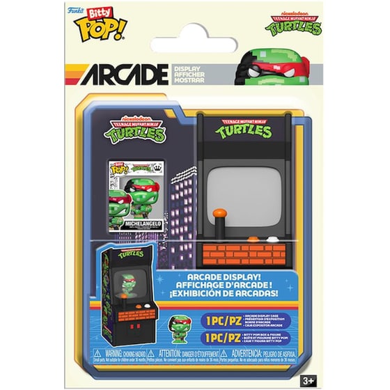 Funko Bitty Pop! Arcade Teenage Mutant Ninja Turtles image 1