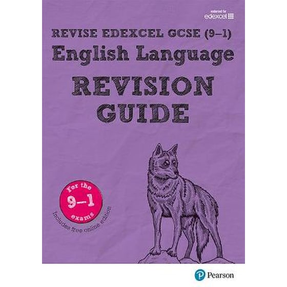 Pearson REVISE Edexcel GCSE English Language Revision Guide inc online ...