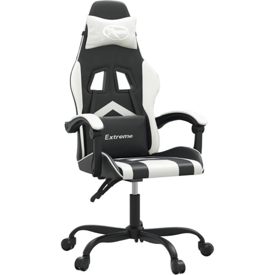 Καρέκλα Gaming VIDAXL 349596 από Τεχνητό Δέρμα - Μαύρο image 0