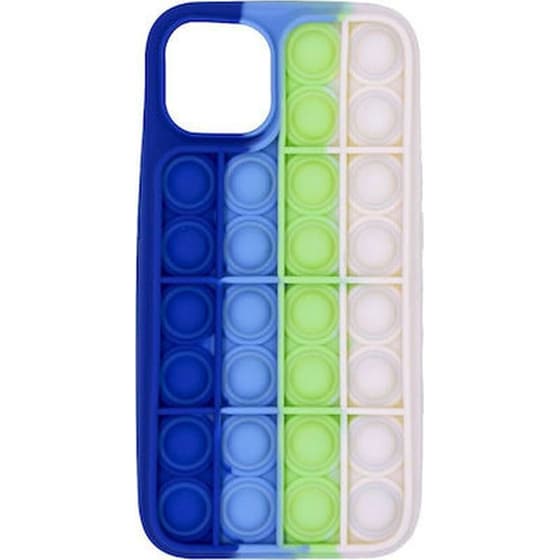 Θήκη Apple iPhone 13 / iPhone 14 - Ancus - Μπλε / Πράσινο / Λευκό image 0