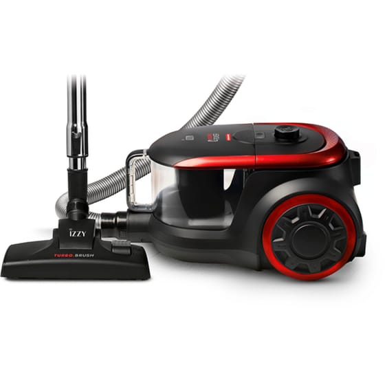 IZZY IZ-4103 Cyclonic Power με Κάδο 3 L Μαύρη Ηλεκτρική Σκούπα image 3