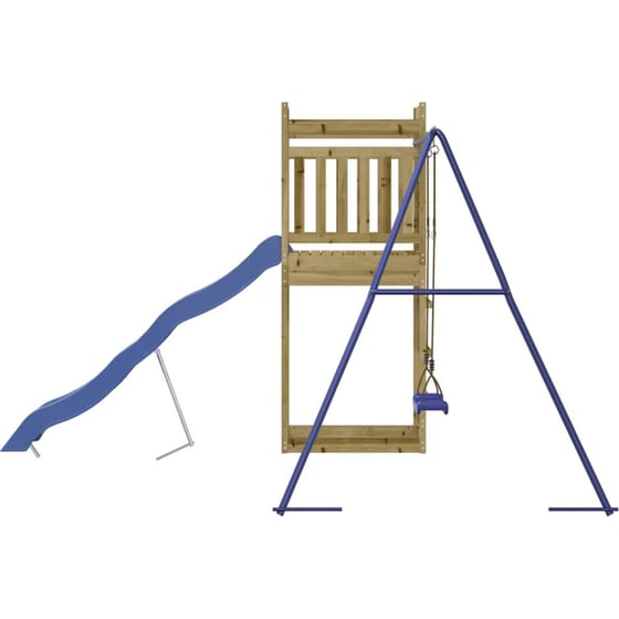 VidaXL Παιδική Χαρά Εξωτερικού Χώρου από Εμποτισμένο Ξύλο Πεύκου image 5