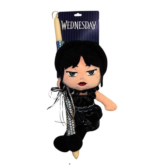 Λαμπάδα Playbyplay Λούτρινο Wednesday Χορεύτρια 32 cm image 0