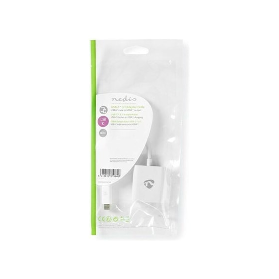 Αντάπτορας Nedis USB-C Male σε HDMI Male - 0.2m image 1