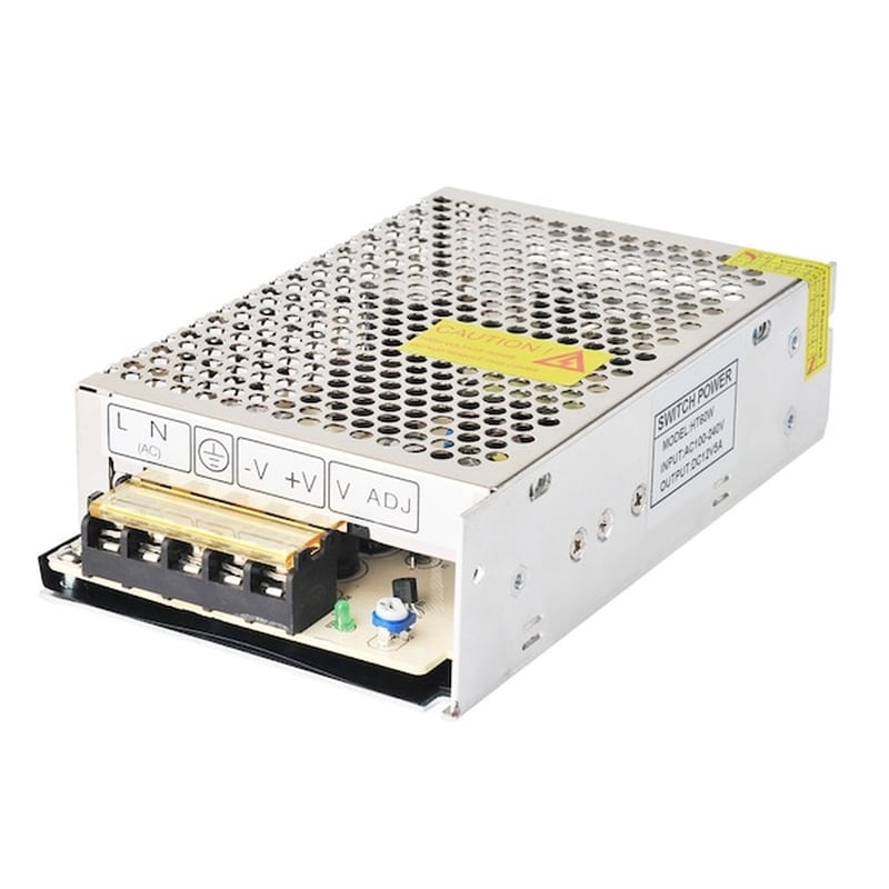 POWERTECH Powertech Τροφοδοτικό Ht-60w, 12v 5a 60w, Μη Αδιάβροχο