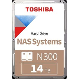 Εσωτερικός Δίσκος HDD TOSHIBA N300 3.5" NAS - 14TB