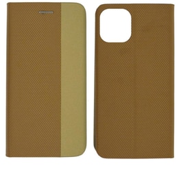 Θήκη Apple iPhone 11 Pro - Ancus Magnetic Canvas Book Case - Gold