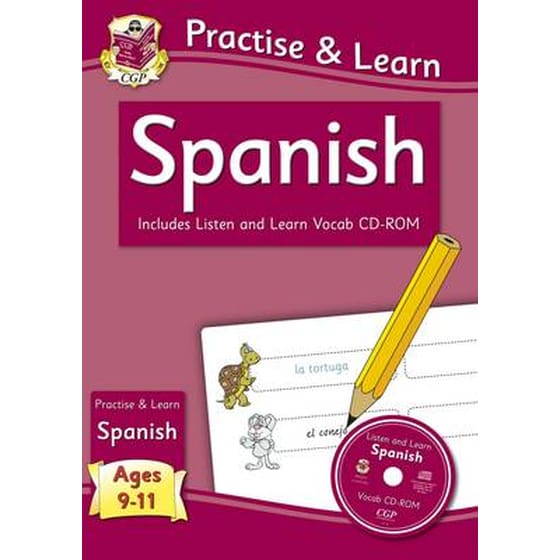 Practise & Learn: Spanish for Ages 9-11 - with vocab CD-ROM image 0