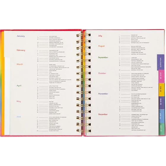 Ημερολόγιο Εβδομαδιαίο Ban.do 2025 12Μ Don't Forget The Good Stuff image 4