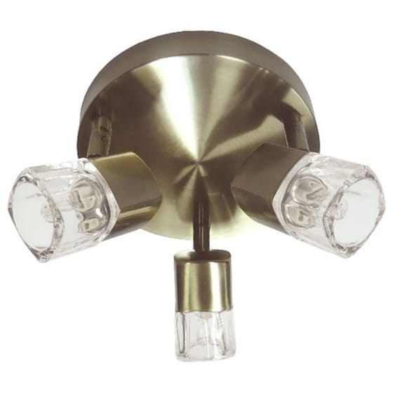 Σποτ Τρίφωτο Aca Naples 0901063gab Μεταλλικό - Μπρονζέ image 0