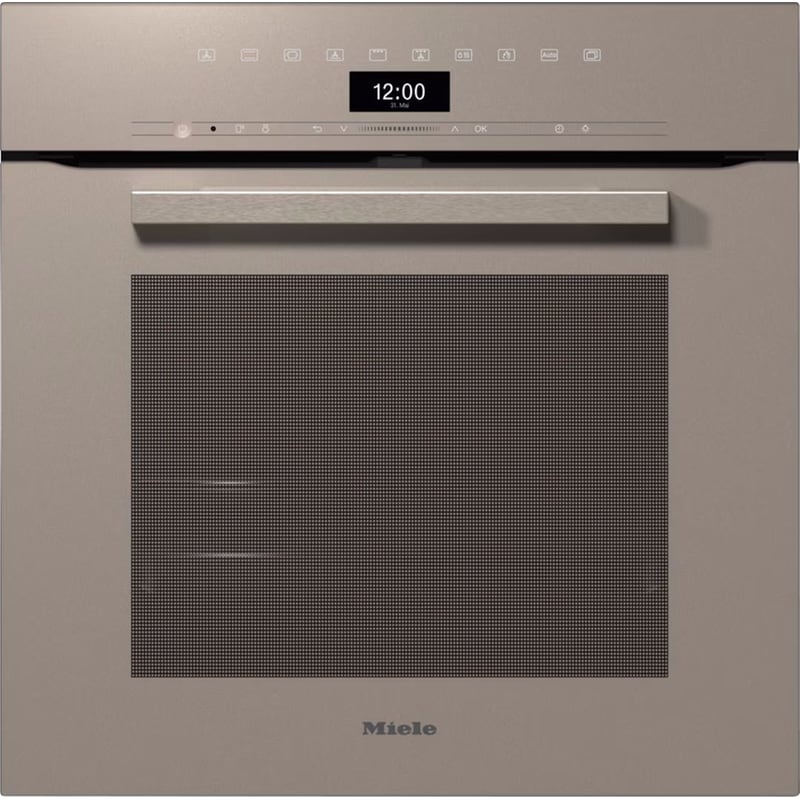 MIELE H7464BP 76 Lt Μπεζ Εντοιχιζόμενος Φούρνος Άνω Πάγκου
