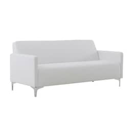 Τριθέσιος Καναπές Woodwell Style Ε948.31 164x71cm - Λευκό