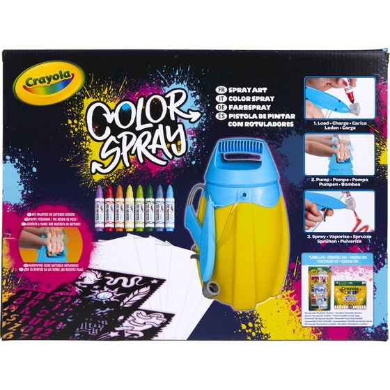 Σετ Ζωγραφικής Crayola Color Spray Σούπερ Αερογράφος image 0