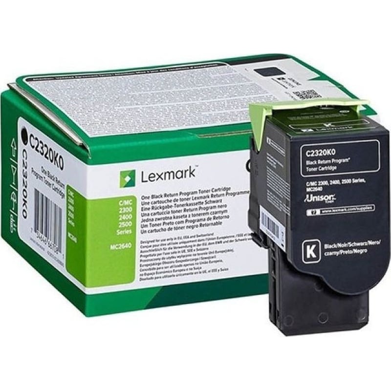 Toner Lexmark C2320K0 - Black