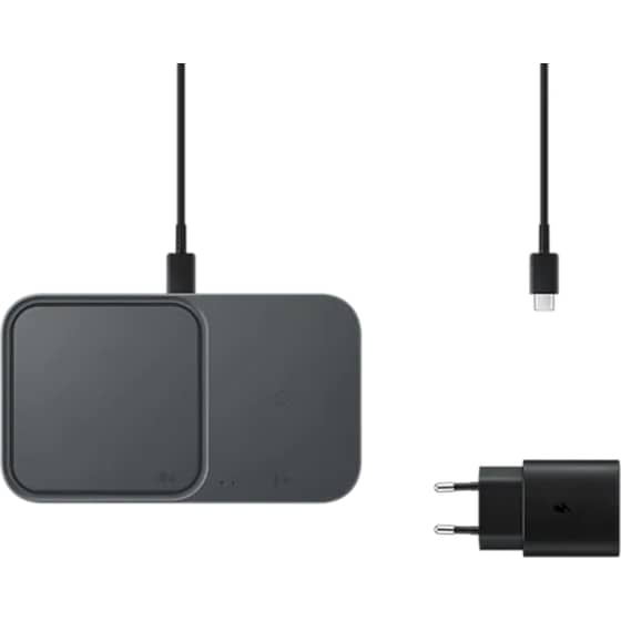 Ασύρματος Φορτιστής Samsung Duo Pad 15W - Μαύρο image 4