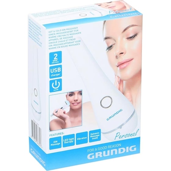 Συσκευή Μασάζ Προσώπου Grundig Ion Massager Λευκό image 4