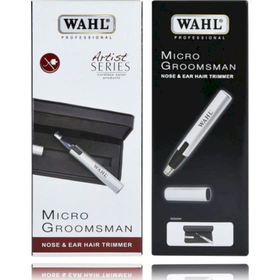 Trimmer Wahl Micro Groomsman 5640-326  για Μύτη, Αυτιά και Φρύδια - Ασημί image 3