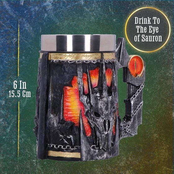 Κούπα 3D Nemesis Now: The Lord of The Rings - Sauron Tankard 15.5cm/300ml image 13