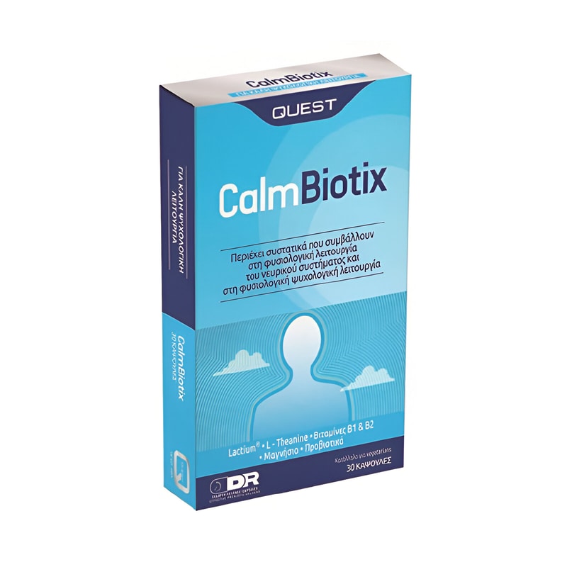 Προβιοτικό Quest Calm Biotix - 30 κάψουλες