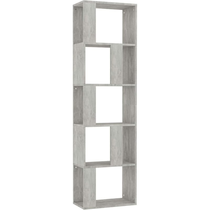 VIDAXL Βιβλιοθήκη VidaXL από Μοριοσανίδα 45x24x159 cm - Γκρι