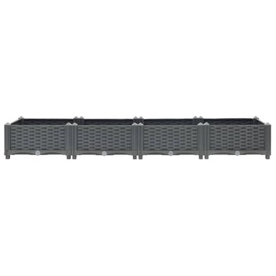 Vidaxl Ζαρντινιέρα 160 X 40 X 23 Εκ. Από Πολυπροπυλένιο image 4