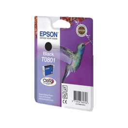 Epson T0801 Μαύρο Μελάνι Εκτυπωτή C13T08014011