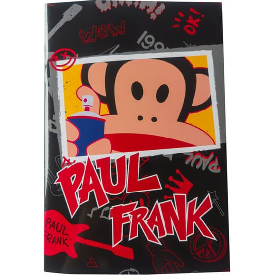 Τετράδιο Καρφίτσα BACK ME UP Β6 Paul Frank Digital Skate (1 Τεμάχιο - 2 σχέδια) image 2