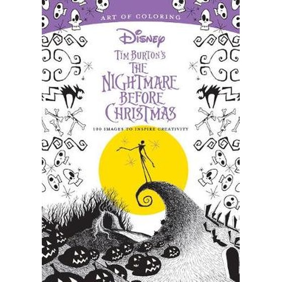 Art Of Coloring: Tim Burton's The Nightmare Before Christmas image 0