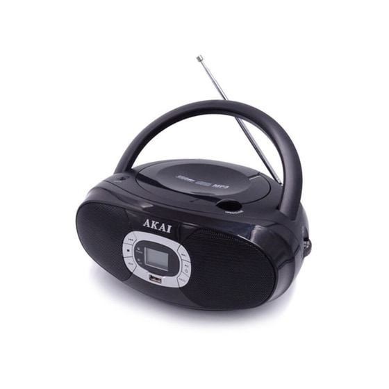 Φορητό Radio/CD Akai BM004A-614 - Μαύρο image 1