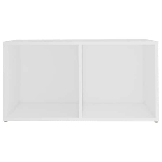 Έπιπλο Τηλεόρασης VidaXL από Μοριοσανίδα 72x35x36.5 cm - Λευκό image 4