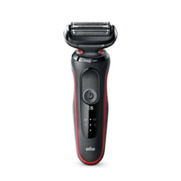Ξυριστική Μηχανή BRAUN SERIES 5 50-R1000s Προσώπου Επαναφορτιζόμενη για Υγρό και Στεγνό Ξύρισμα Κόκκινο