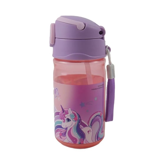Παγούρι Gim Barbie με Καλαμάκι 350 ml Ροζ image 1