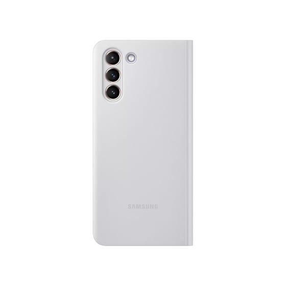 Θήκη Samsung Galaxy S21 Clear View Cover - Light Grey image 1