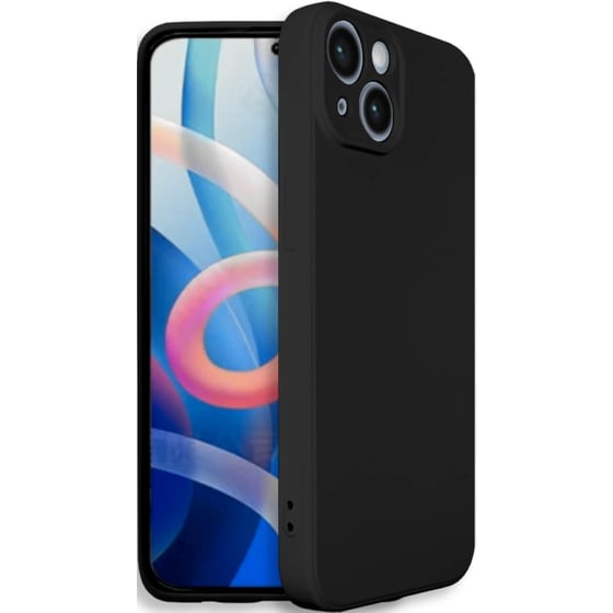 Θήκη Apple iPhone 14 Plus - Bodycell Square Liquid - Black image 0