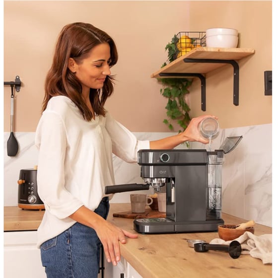CECOTEC Cafelizzia 890 Grey 20 Bar Cecotec CEC-01624 1350 W 20 bar Ασημί Μηχανή Espresso image 3
