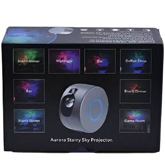 Περιστρεφόμενο Παιδικό Φωτιστικό Projector Με Προβολή Αστεριών Aurora Starry Sky image 5