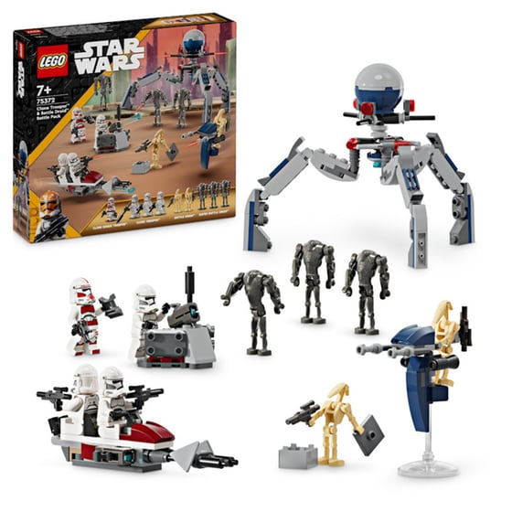 LEGO® Star Wars Clone Trooper™ & Battle Droid™ Battle Pack (75372) image 2