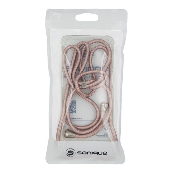 Θήκη Apple iPhone 11 Pro - Sonique Armor Clear - Ροζ Χρυσό Σατινέ image 4