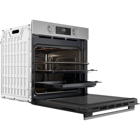 WHIRLPOOL OMK58HR0X 71 Lt Inox Εντοιχιζόμενος Φούρνος Άνω Πάγκου image 1