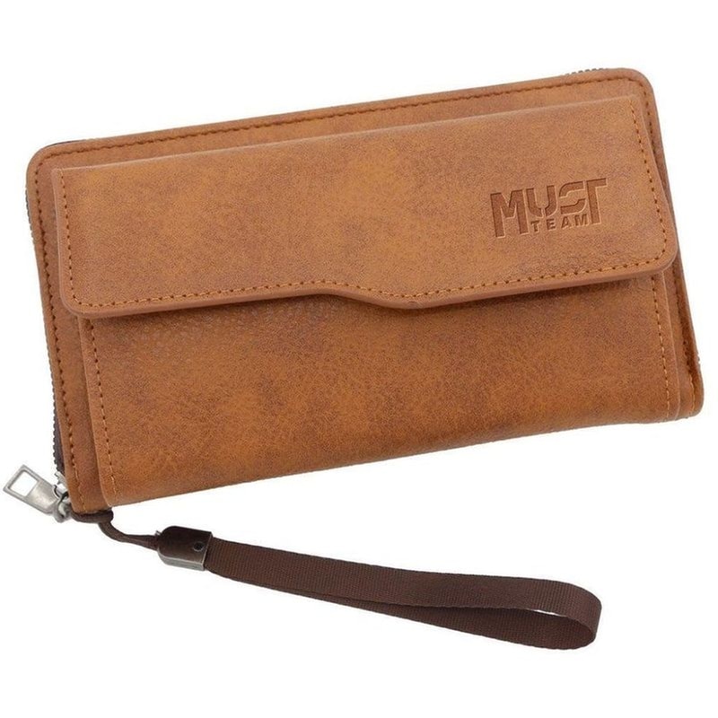 MUST Πορτοφόλι Γυναικείο Must Team Καφέ