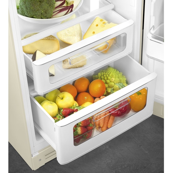 SMEG FAB30RCR5 294 Lt Μπεζ Δίπορτο Ψυγείο image 5