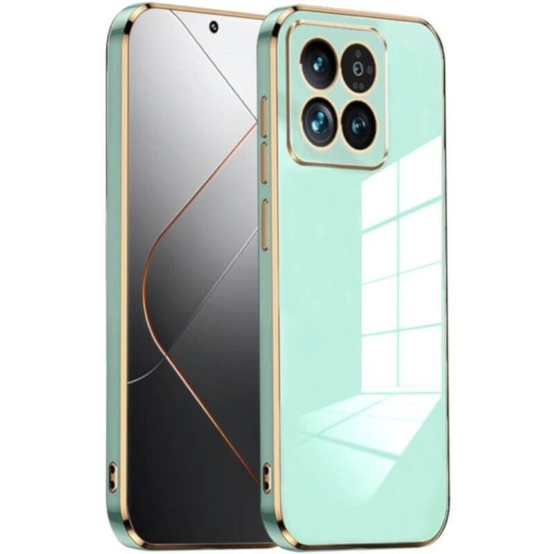 Θήκη Xiaomi 14 Pro - Bodycell Gold Plated - Mint Green