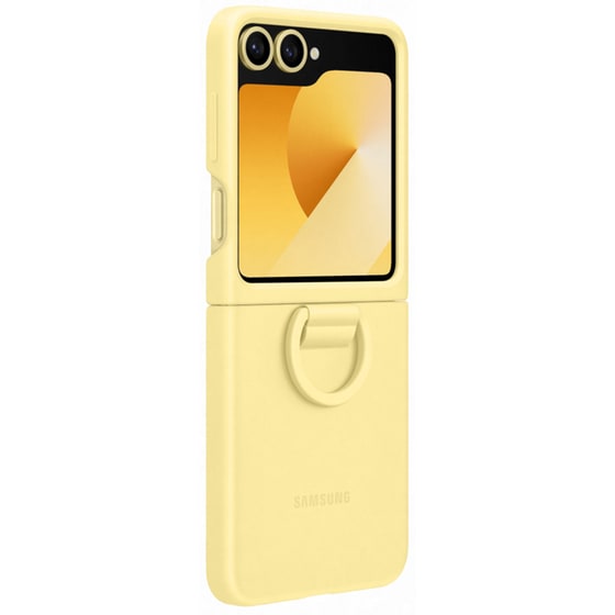 Θήκη Samsung Galaxy Z Flip6 - Samsung Silicone Case - Yellow image 3