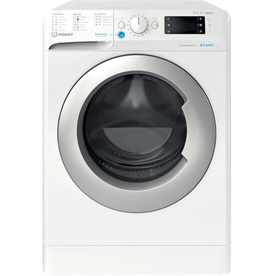 INDESIT BDE 107624 8WS EE 10kg/7kg 1.600 Στροφές Λευκό Πλυντήριο Στεγνωτήριο Ρούχων image 0